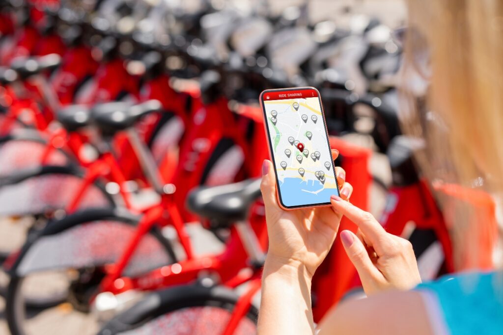 Bike-sharing connectivity