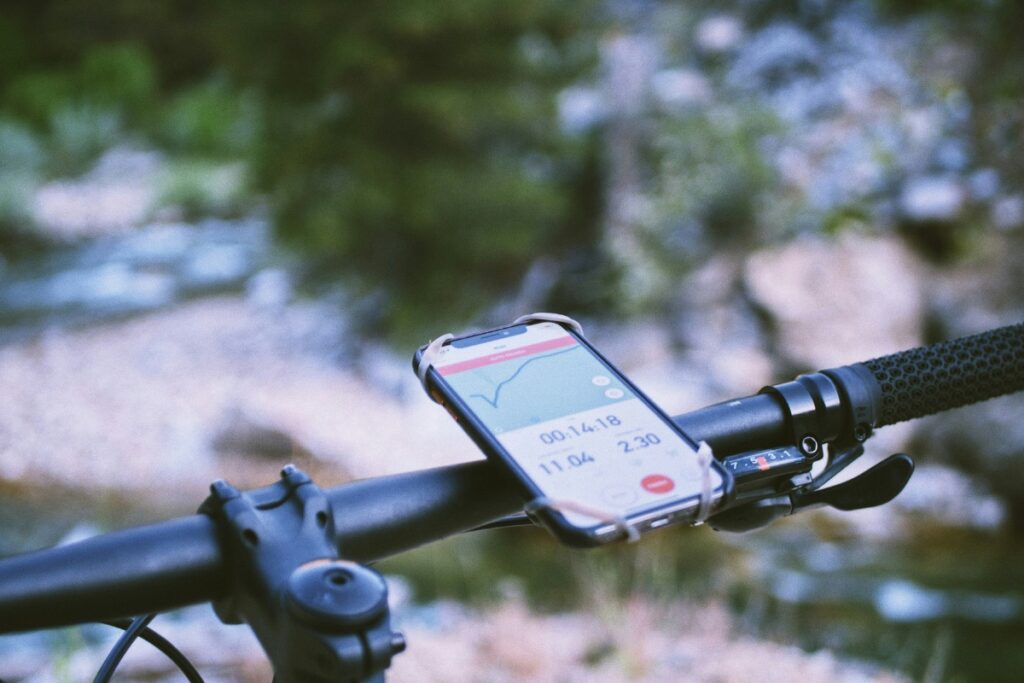 Bicycle with Strava