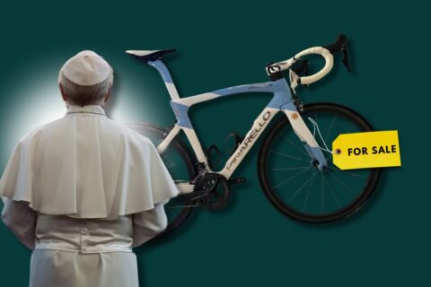 Pope Francis bicycle for sale