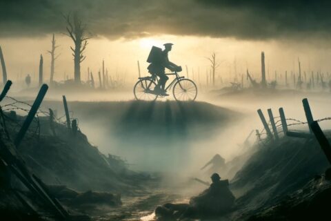 Ghost cyclist