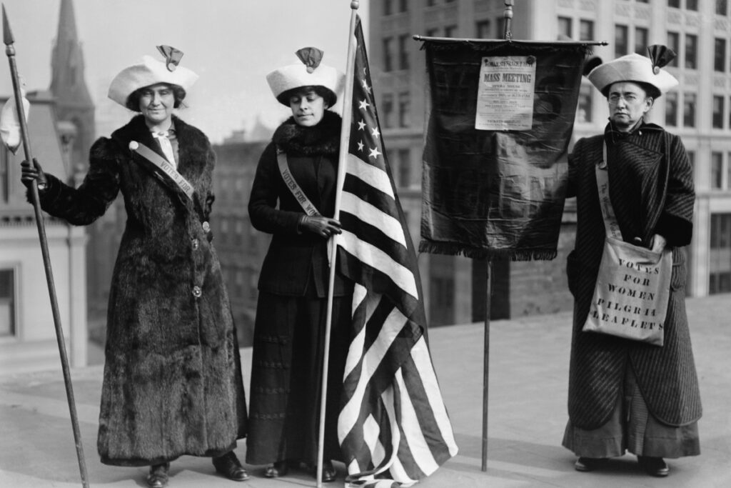 SUFFRAGE HIKE OF 1912