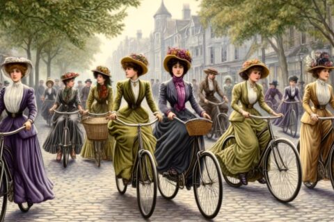 suffrage movememnt and the bicycle